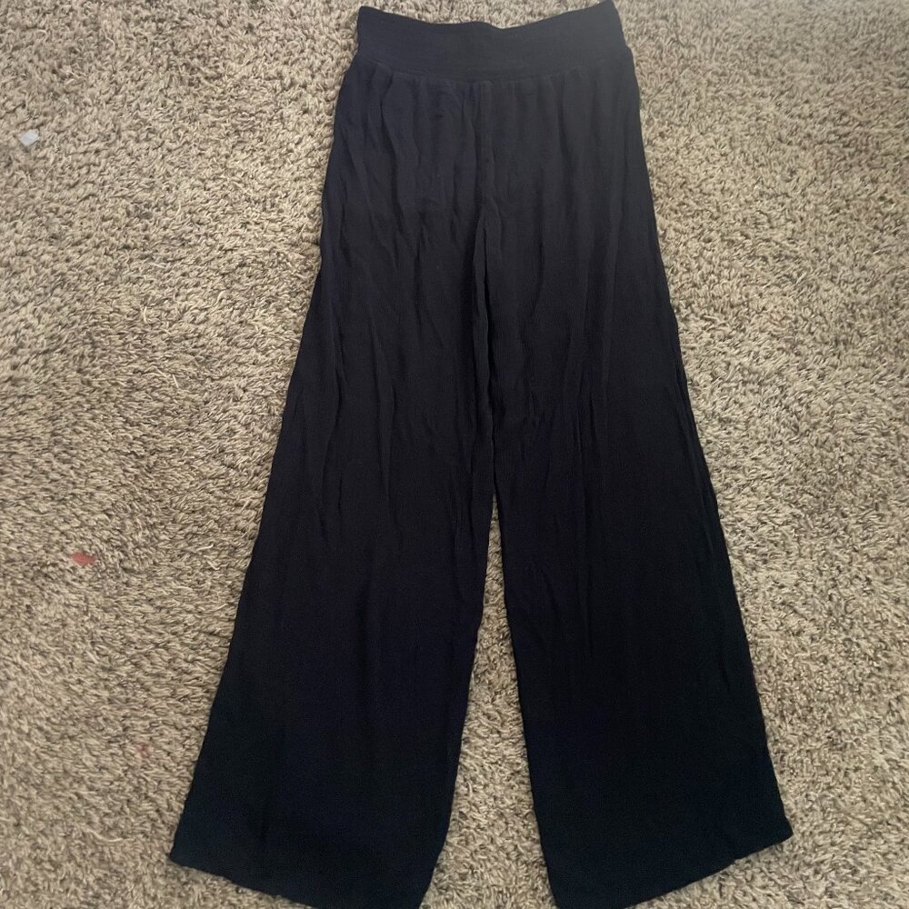 Cute, black, flowy pants, Shade & Shore